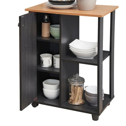Kitchen Island Table: 23.6'' Wide Rolling Kitchen Island