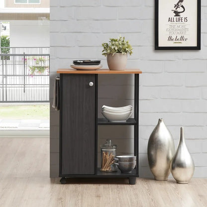 Kitchen Island Table: 23.6'' Wide Rolling Kitchen Island
