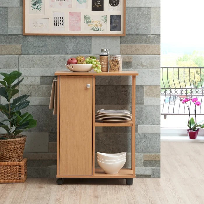 Kitchen Island Table: 23.6'' Wide Rolling Kitchen Island