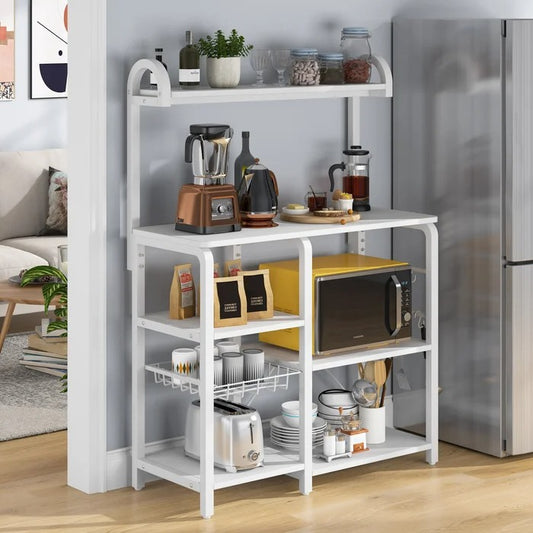 Kitchen Island Table: 35.4'' Wide Kitchen Cart
