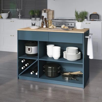 Kitchen Island Table: 47.5'' Wide Kitchen Island