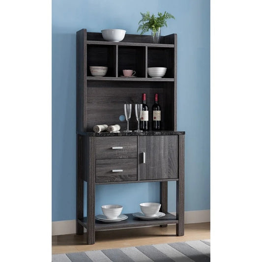 Kitchen Racks 31.25'' Wood Standard Kitchen Racks