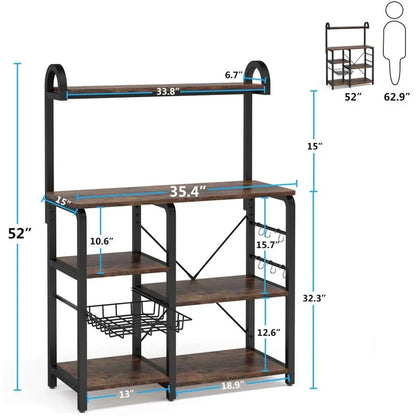 Kitchen Racks: 35.4'' Steel Standard Rack