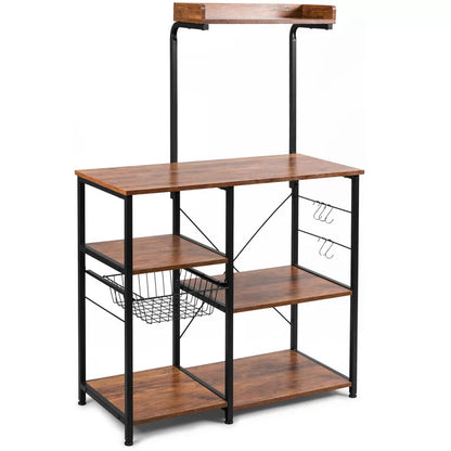Kitchen Racks: 35.5'' MDF & Steel Tube Standard Rack