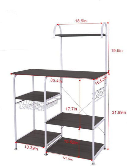 Kitchen Racks: 35.5'' Steel Standard Kitchen Rack