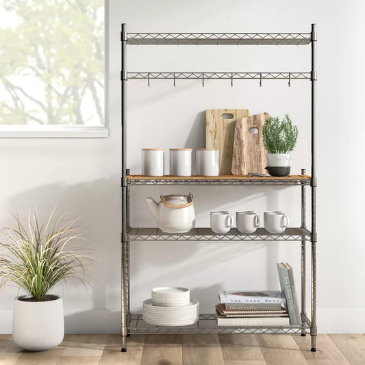 Kitchen Racks: 36'' Chrome Standard Kitchen Rack