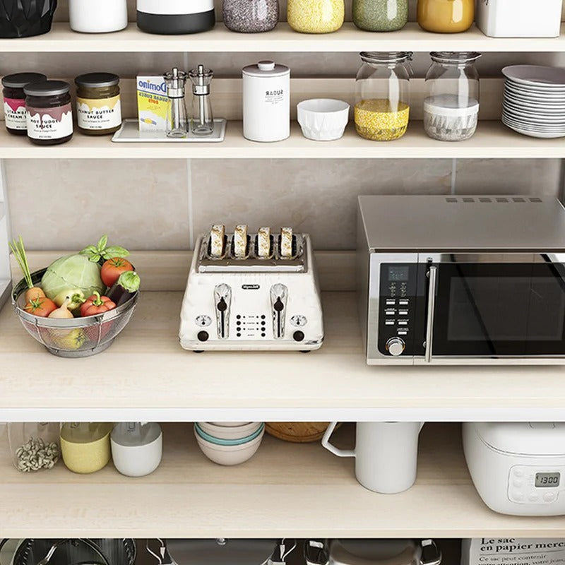 Kitchen Racks 39.4'' Wood Standard Kitchen Rack