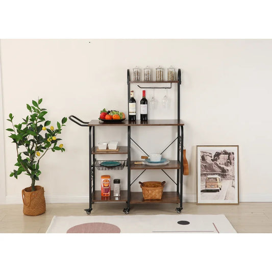Kitchen Racks: 43.4'' Iron Standard Kitchen Rack