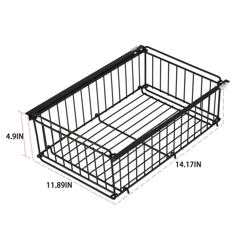 Kitchen Shelves Barlette 47.7 H x 11.8 W x 14.9 D Shelving Unit