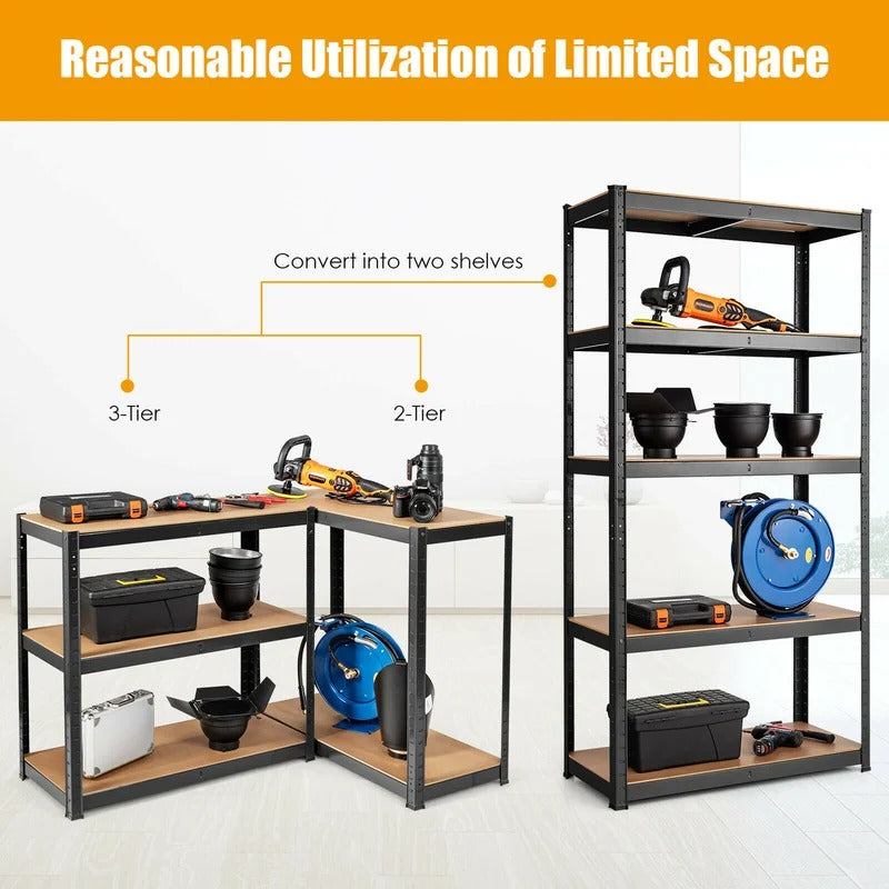 Kitchen Shelves: Kyworm 72" H x 36" W x 16" D Shelving Unit