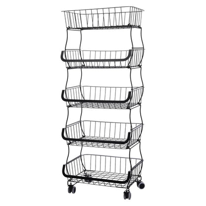 Kitchen Racks: Latopen 39.76" H x 16.14" W x 11.41" D Storage Rack