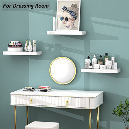 Kitchen Shelves : Modern Wood 3 Piece Floating Shelf Set