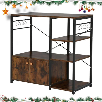 Kitchen Racks: Omiker 33.5" H x 35.4" W x 15.7" D Kitchen Baker’s Rack