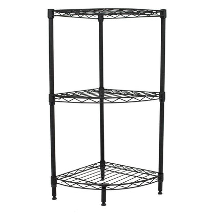 Kitchen Shelves: Omivel 32" H x 14" W x 14" D Corner Wire Shelving