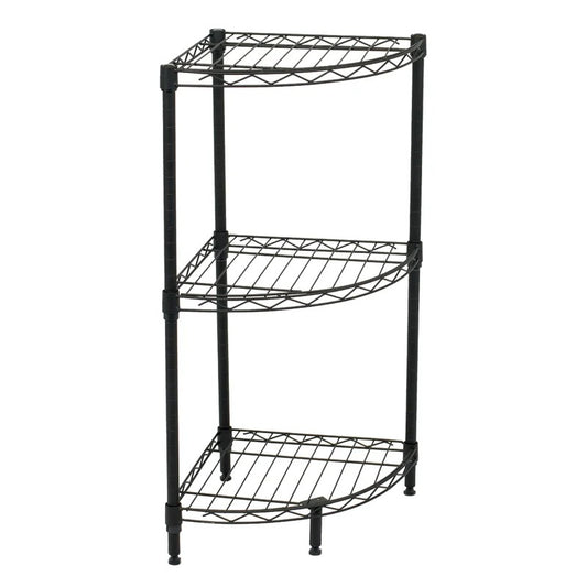 Kitchen Shelves: Omivel 32" H x 14" W x 14" D Corner Wire Shelving
