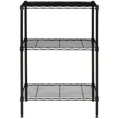 Kitchen Racks: Parison 35" H x 23.2" W x 13.3" D 3 Tier Mini Shelf