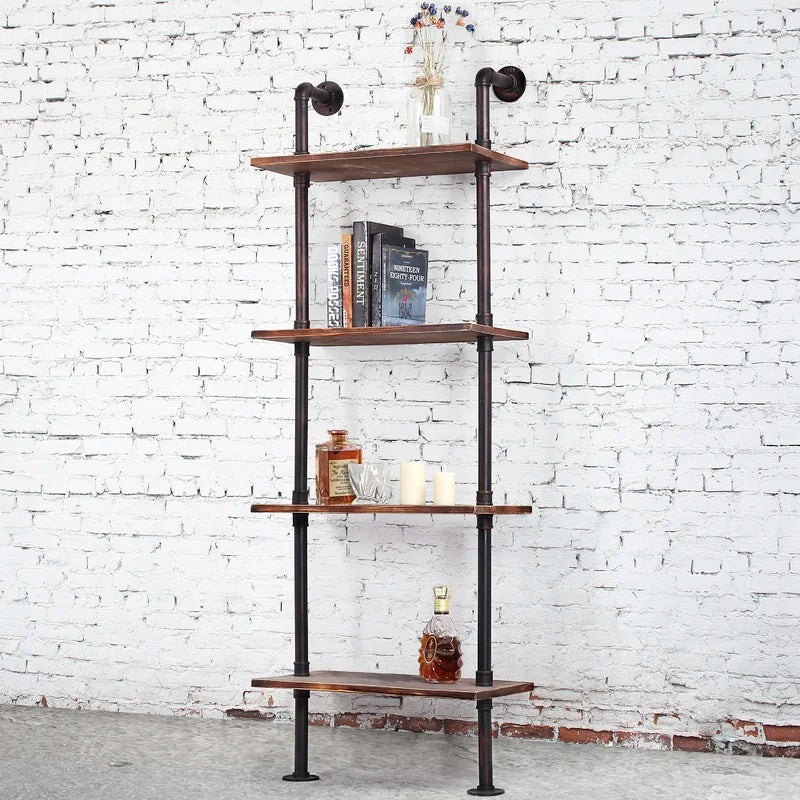 Kitchen Shelves: Pentestin 69" H x 23.5" W x 12" D Floating Shelves