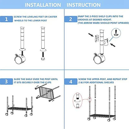 Kitchen Shelves: Quantum 22"H x 24" W Shelving Unit