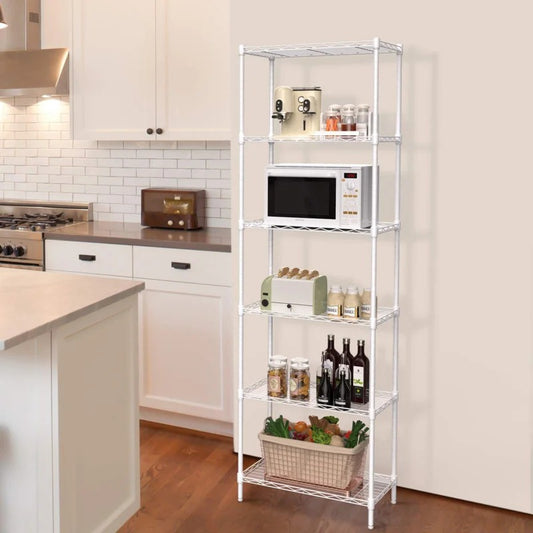 Kitchen Racks: Rockford 69" H x 21" W x 12" D Shelving Unit