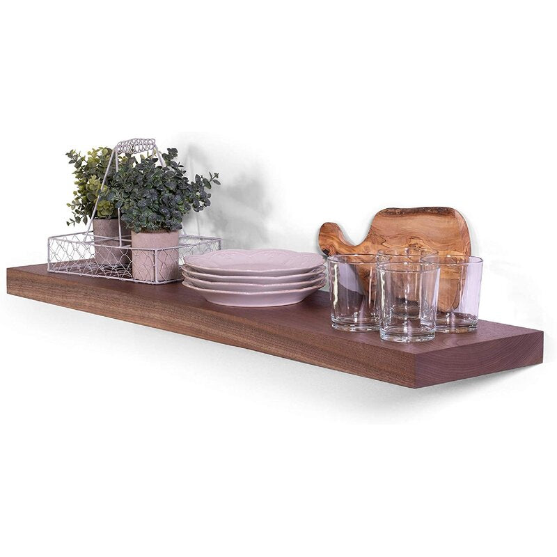 Kitchen Shelves: Solid Walnut kitchen Shelves