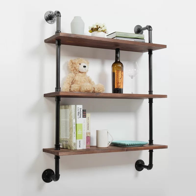 Kitchen Shelves: Tesam 41.9" H x 31.5" W x 9.8" D Storage Rack Wall Shelf