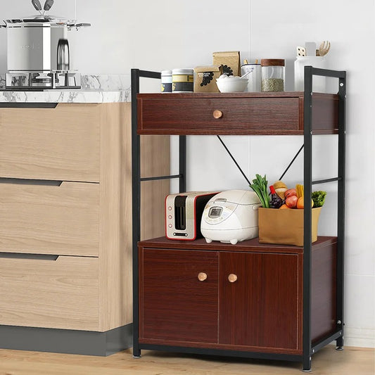 Kitchen Shelves: Ummon 36.6" H x 23.6" W x 15.7" D Kitchen Baker's Rack