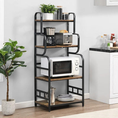 Kitchen Racks: Yekom 4-Tier Baker’S Rack, Kitchen Organizer