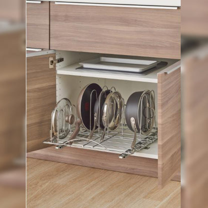 Kitchen Storage Unit Jupor Sliding Pot Organizer