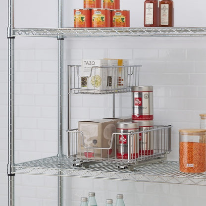Kitchen Storage Unit Recol Sliding Undersink Organizer