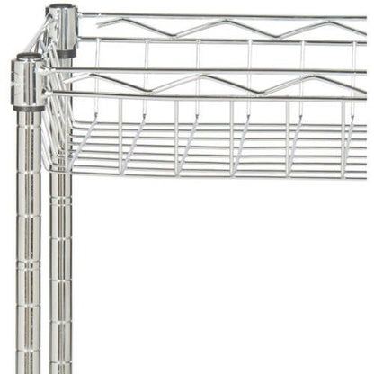 Kitchen Storage Unit Wavfeh Gaston 4 Tier Chrome Wire Mini Storage Rack
