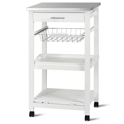 Kitchen Trolley: 18.5'' Kitchen Cart