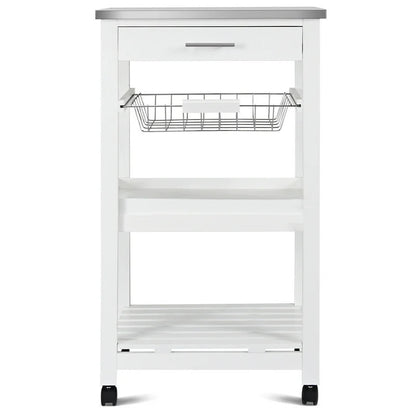Kitchen Trolley: 18.5'' Kitchen Cart