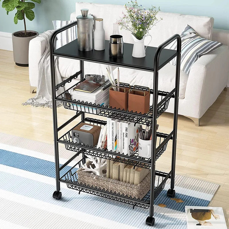 Kitchen Trolley:  23.62'' Standard Kitchen Cart