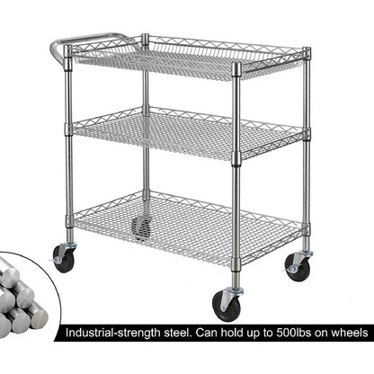 Kitchen Trolley: 30'' Standard Kitchen Cart