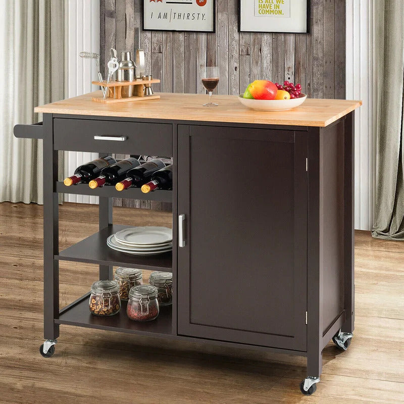 Kitchen Trolley: 39.5'' kitchen Trolley