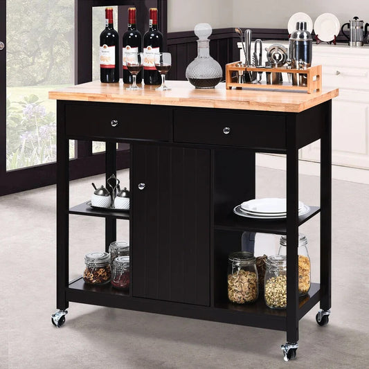 Kitchen Trolley: 39'' Kitchen Cart