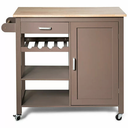 Kitchen Trolley: 40'' Kitchen Cart