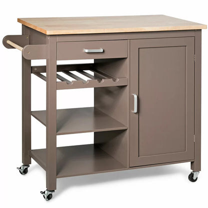 Kitchen Trolley: 40'' Kitchen Cart
