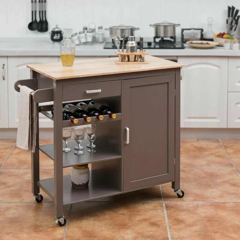 Kitchen Trolley: 40'' Kitchen Cart