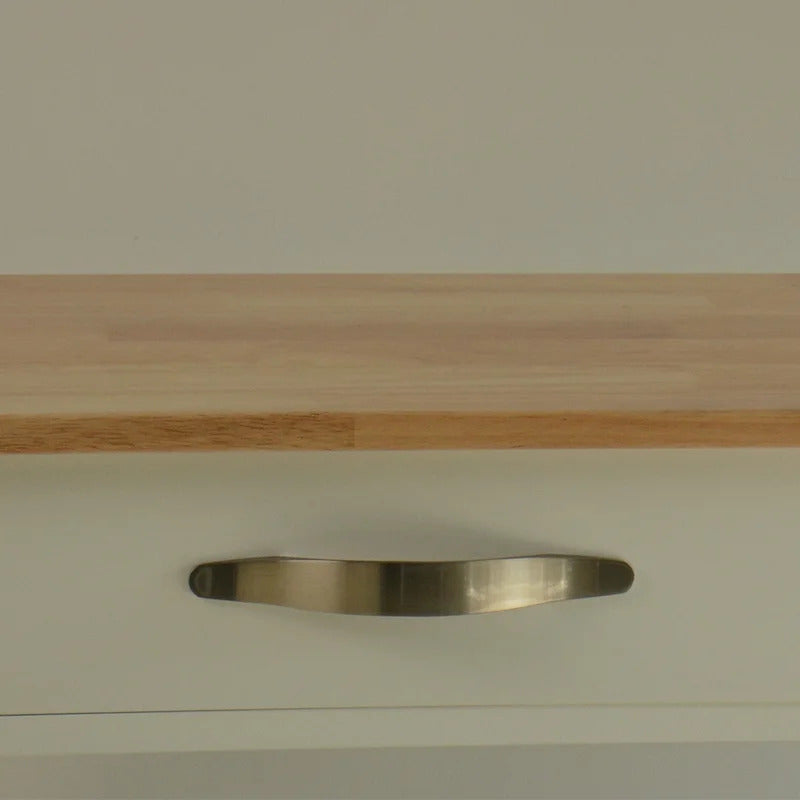 Kitchen Trolley: 54'' Kitchen Island with Locking Wheels
