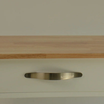 Kitchen Trolley: 54'' Kitchen Island with Locking Wheels