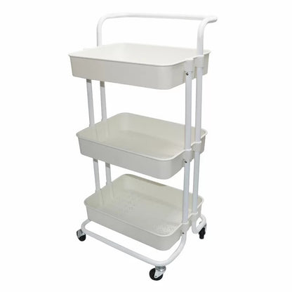 Kitchen Trolley: Trolley Kitchen Cart with Wheels 3 Layers