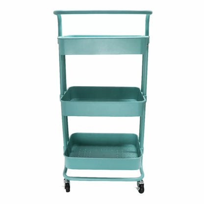 Kitchen Trolley: Trolley Kitchen Cart with Wheels 3 Layers