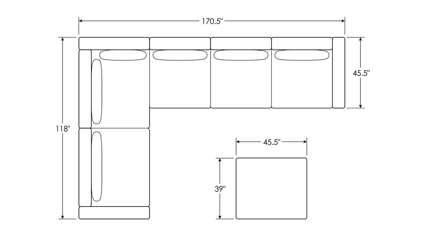 L Shape Sofa Set