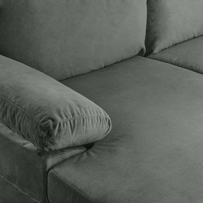 3 Seater Sofa : L-Shape Couch with Extra Wide