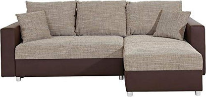 L Shape Sofa Set Acer and Lounger Half Leatherette Sofa Set