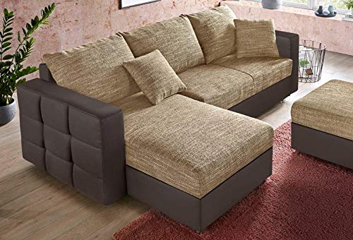 L Shape Sofa Set Acer and Lounger Half Leatherette Sofa Set