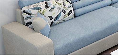 L Shape Sofa Set:- Modern Hardwood Fabric Sofa Set, Standard Size