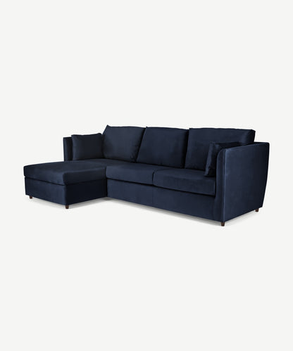 L Shape Sofa Set:- Modern Sectional  Fabric Sofa Set (Dark Green)