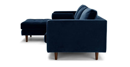 L Shape Sofa Set:- Munix Sectional Fabric Sofa Set